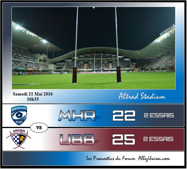 PRONOS 2015/2016 . MHR - UBB J2410