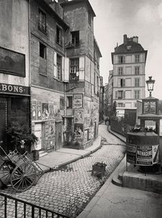 Rue de Paris du siècle dernier . Af9a1610