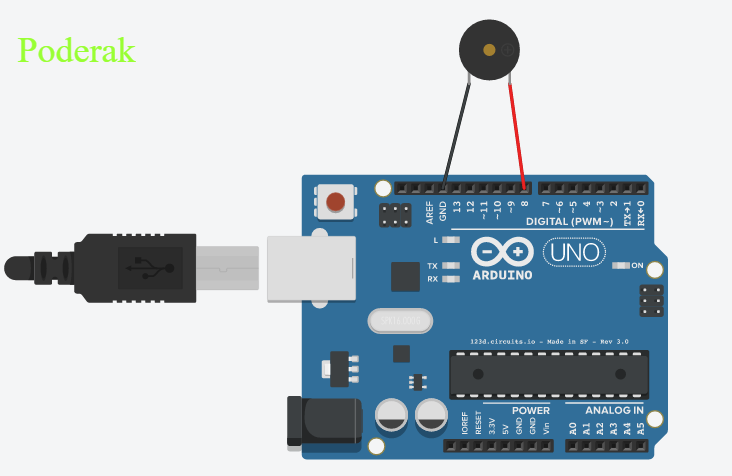 tutorial - Codice - Tutorial Arduino Base #18: Il buzzer Podera10