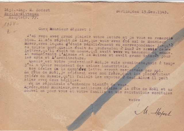 Lettres recommandées des STO ne sont plus admises par la censure de Francfort/M (e) (suite) 4003410