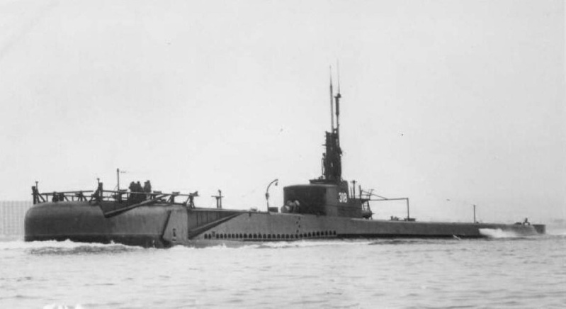 Sous-marins US type Gato/Tench aménagés après guerre Ss318_11