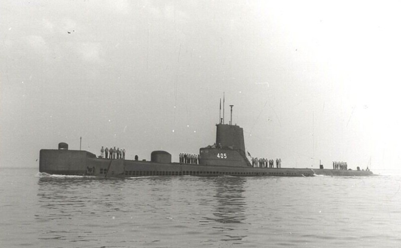 Sous-marins US type Gato/Tench aménagés après guerre Ss405_14