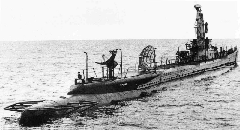 Sous-marins US type Gato/Tench aménagés après guerre Ss489_10