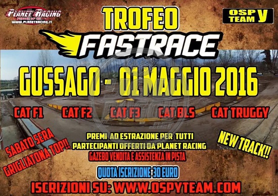 News: Trofeo FastRace 2016 - Locandina 12932911