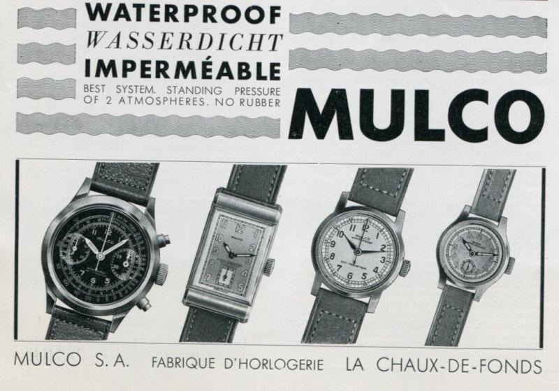 Publicités horlogères des années 40. 54be7a10