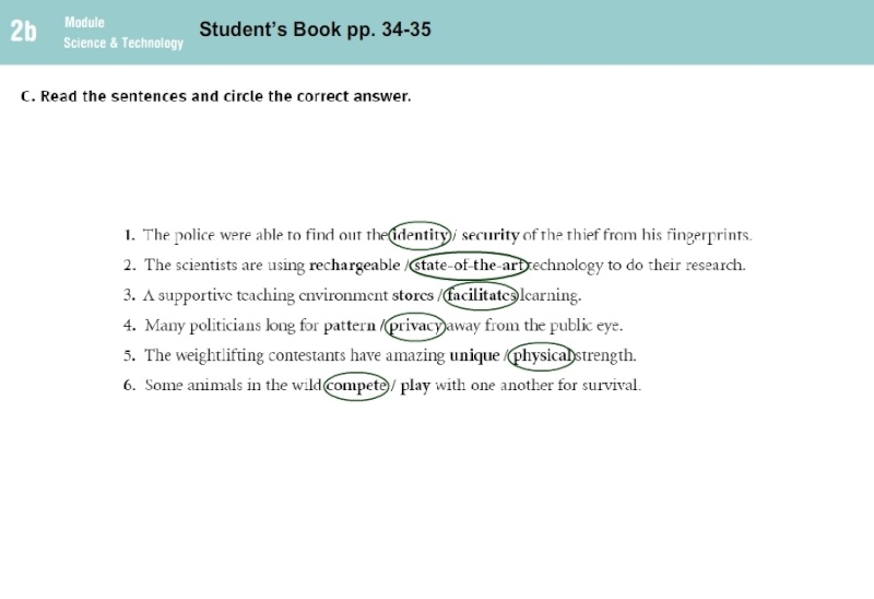 حل كتاب workbookالوحده الثانيه  Screen29