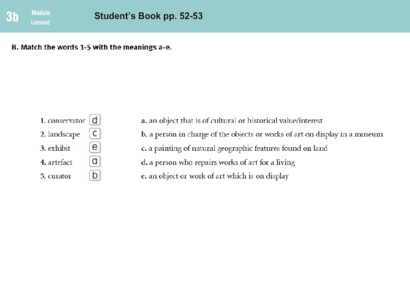 حل كتاب workbookالوحده الثالثه Screen51