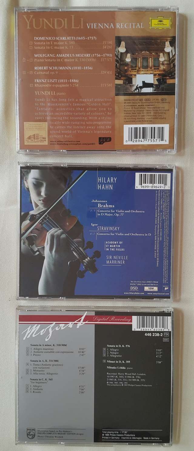 Classical CD for sale (used) SOLD Cd1-210