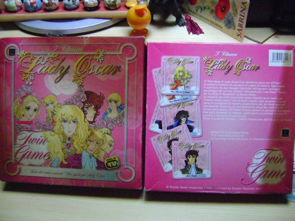 LADY OSCAR - VERSAILLES NO BARA TWIN GAME MEMORY by TESLA Ladyos11