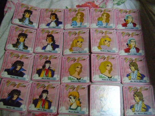LADY OSCAR - VERSAILLES NO BARA TWIN GAME MEMORY by TESLA Ladyos14