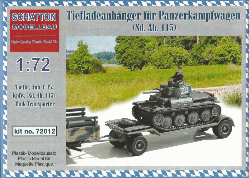 Remorque porte-char pour panzer  - Schatton Modellbau 13235410
