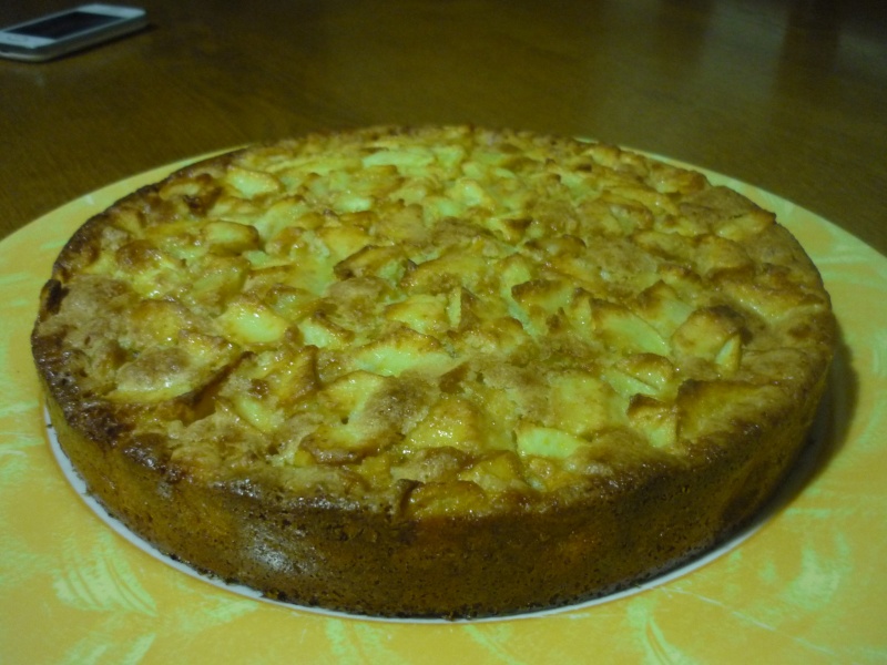 Gâteau aux pommes P1030812