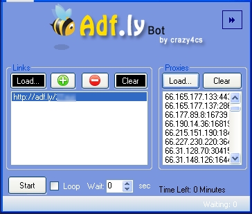 AdFly Bot earn $30/hour Adf10