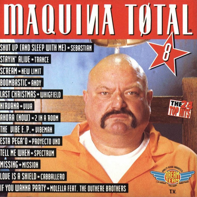 Recopilatorios Maquina total 8 (1994) Maquin16