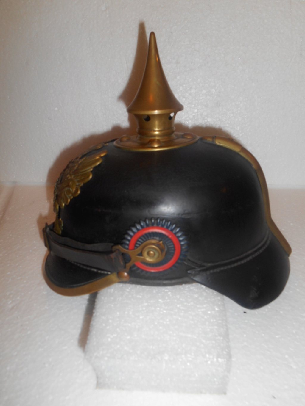 Les casques à pointe de troupe et d'officier : Oldenbourg  Dscn2388