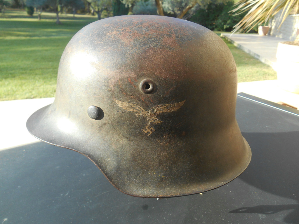 CASQUE LUFTWAFFE mod'42 + boucle Dscn3472