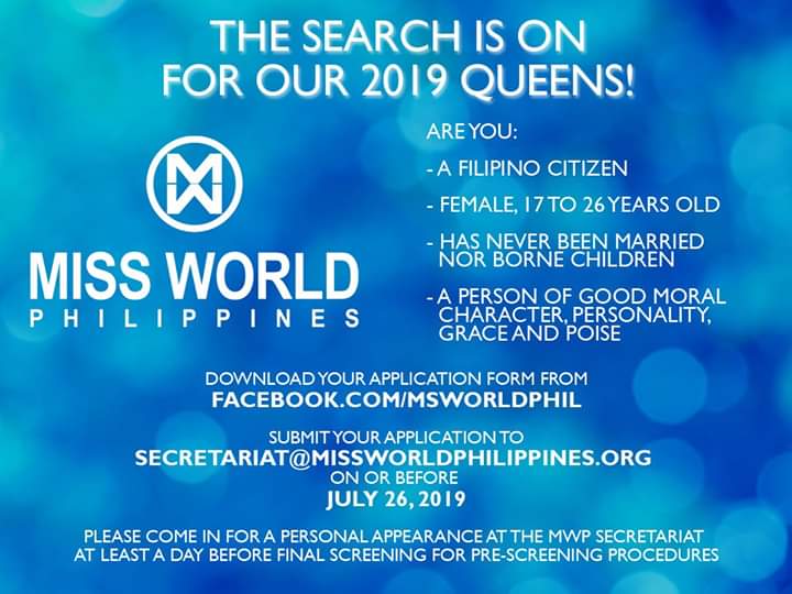 Road to MISS WORLD PHILIPPINES 2019 - RESULTS Fb_im603