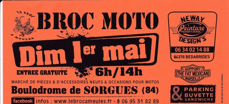broc moto à Sorgues le dimanche 1er mai  12888710