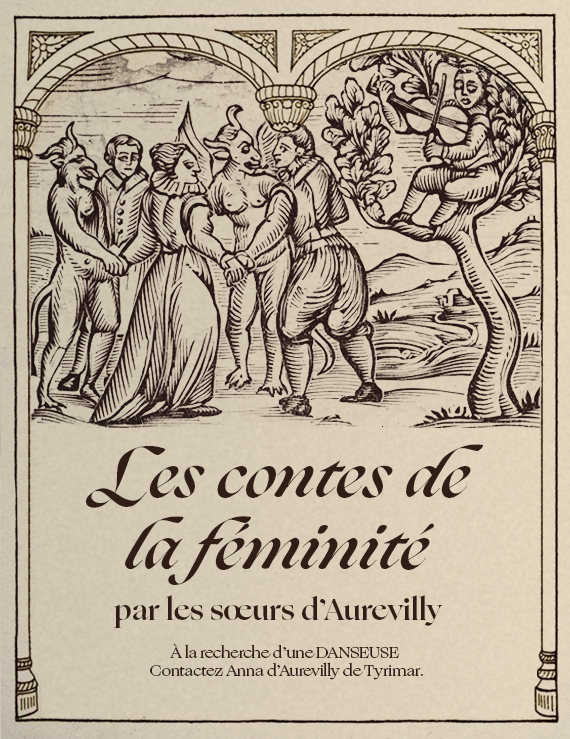 [Affiche] Les contes de la féminité - Une troupe de théâtre à la recherche d'actrices Contes12