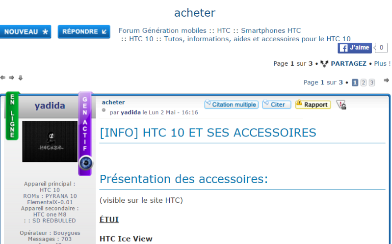 [INFO/ACHAT] HTC 10 ET SES ACCESSOIRES - Page 3 Screen11