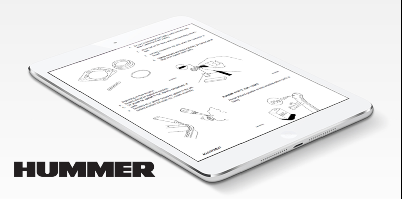 Nouveauté : Manuel Hummer H3 de plus de 7000 pages à disposition pour les adhérents du Club Hummerbox Hummer10