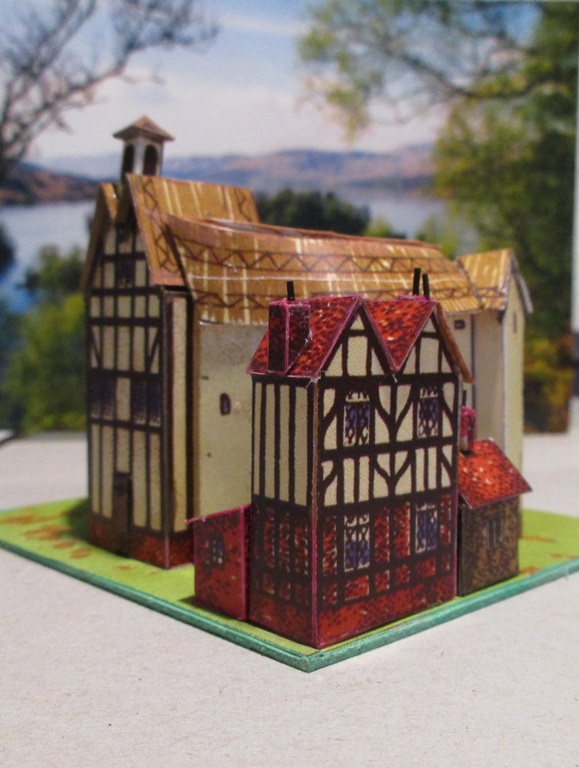 Fertig - Globe Theater ,XXXMicromodels. 1/250 gebaut von Helmut Dully Theate15