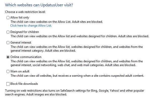 Thiết lập ứng dụng quản lý trẻ em Family Safety của Microsoft Family17