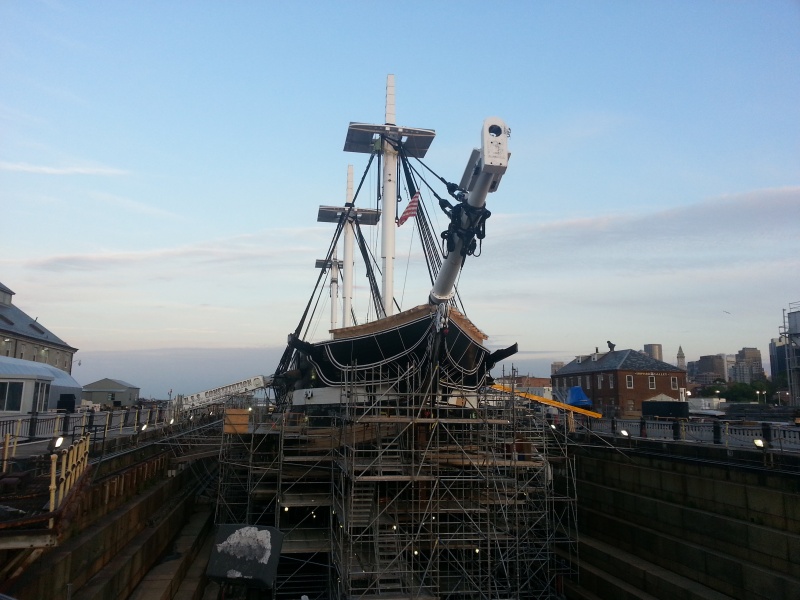 constitution - Visita alla USS Constitution (in cantiere per restauro). 20160512