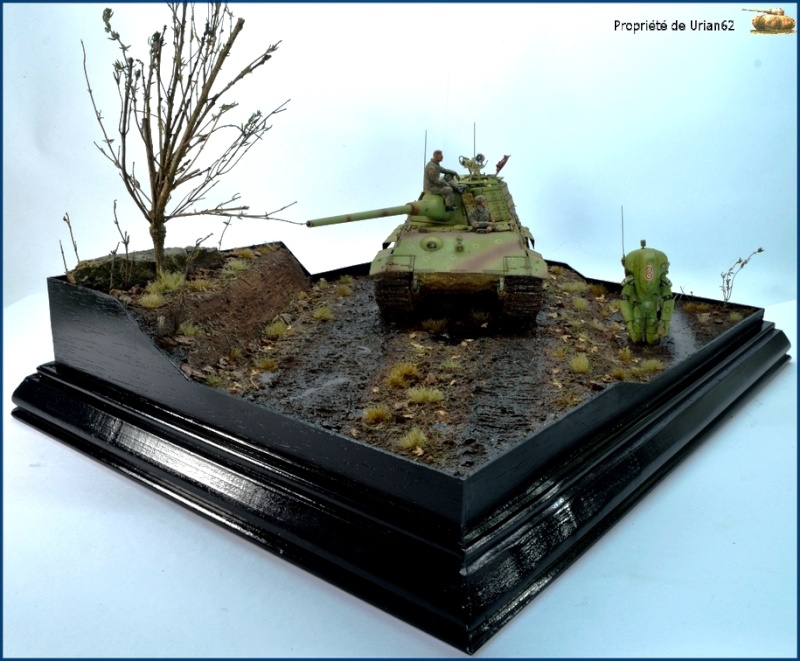 E-50 Standardpanzer TRUMPETER + chenilles FRIUL + tourelle + échappements + roues Paper Panzer Productions  Finale14