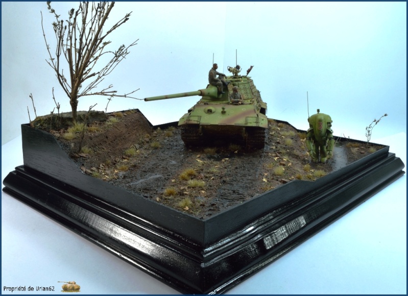 E-50 Standardpanzer TRUMPETER + chenilles FRIUL + tourelle + échappements + roues Paper Panzer Productions  Finale20