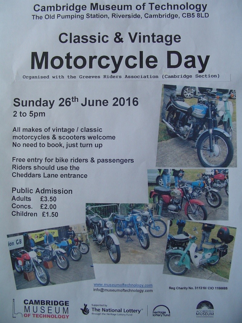 Cambridge Bike Show Sunday June 26th Poster10