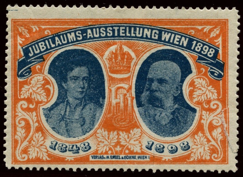 Nachlass-Sammlung Vignetten, etc. ab 1896 - Kaiserreich, usw. 1898_j10