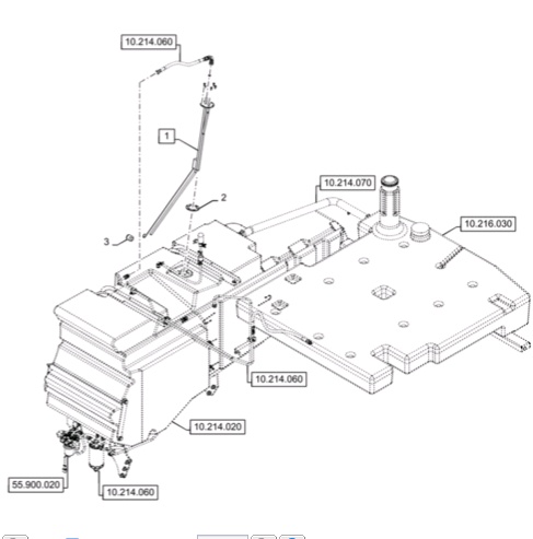 jauge carburant cr 8080 8010