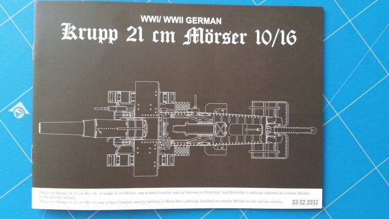 Krupp 21cm Mörser 10-16 Takom 1:35 20160447