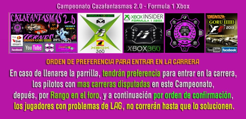  F1 2013 // CTO. CAZAFANTASMAS 2.0 - F1 XBOX CONFIRMACIÓN DE ASISTENCIA AL GRAN PREMIO DE JAPÓN / VIERNES 01-04-2 A LAS 23:00 HORAS  Cabece16