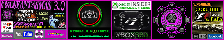 F1 2013 - XBOX 360 / CAMPEONATO CAZAFANTASMAS 3.0 - FORMULA 1 XBOX / CLASIFICACIÓN GENERAL / ACTUALIZACIÓN. Logo_n54