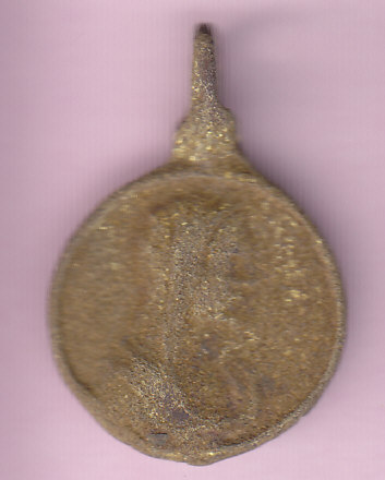 Médaille A: Le Sauveur du Monde (Salvator Mundi) R: La Mère du Sauveur (Mater Salvatoris)XVIIèm . Medail17