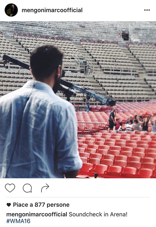 MarcoMengoni - Wind Music Awards - Verona 6 e 7/06/2016 Camera10