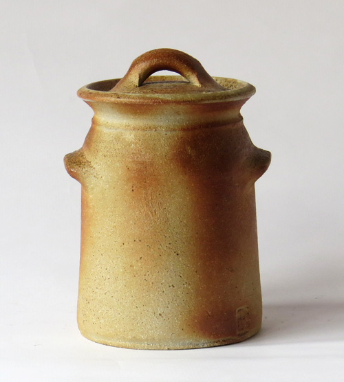 Wood fired pot, Powdermills Pottery - Nic Collins? A_pot10
