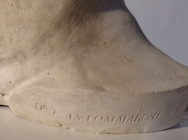 Masque mortuaire en plâtre Napoleon Tirage tardif. 100_2213