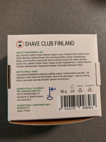 Savon de rasage Shaveclub Finland Pxl_2017