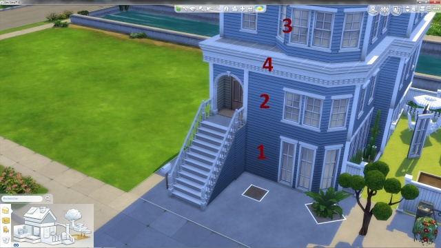 [Sans solution][Sims 4 / Construction] Question à propos des frises murales Mam_13