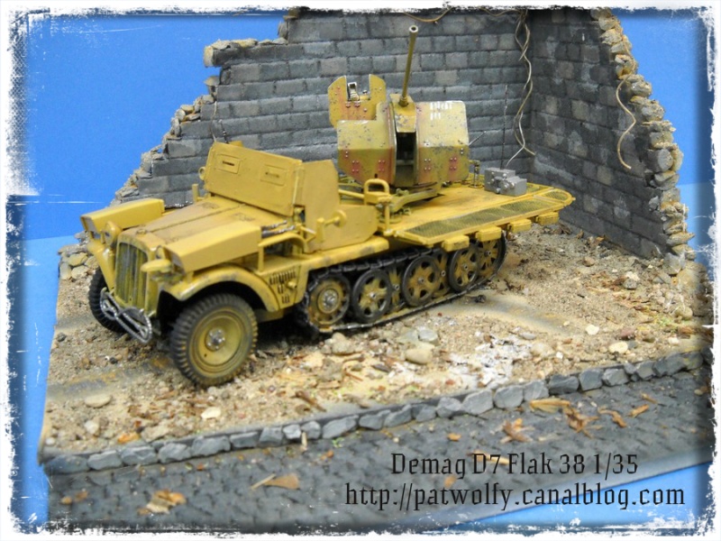 Demag D7 Flak 38 et Panzerjager 1/35 116