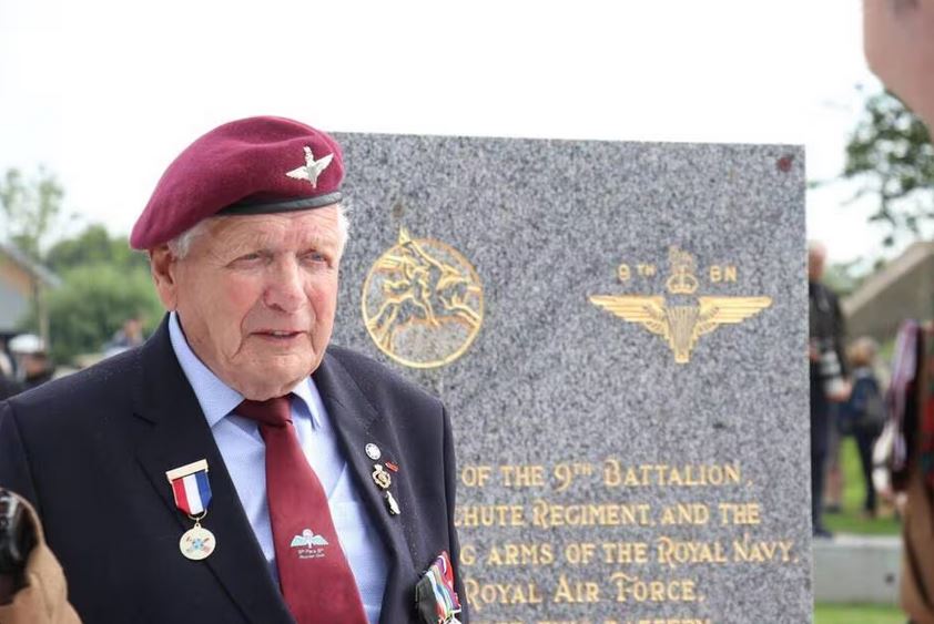 Philip Ward, dernier représentant du 9e bataillon de parachutistes britanniques, est mort 0000de10