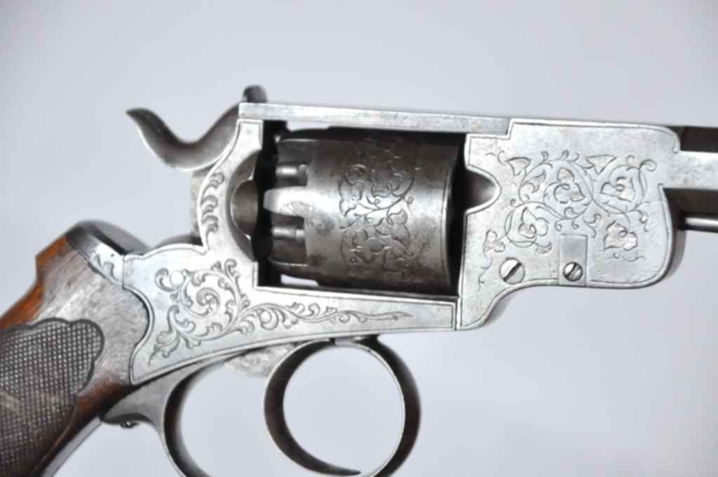 Revolver à percussion Herman David, entre 1856 et 1858. 1312