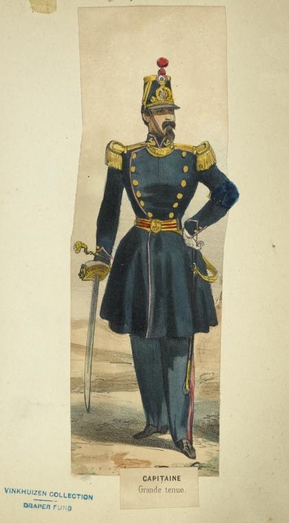Sabre d'officier subalterne d'infanterie de marine modèle 1856 162