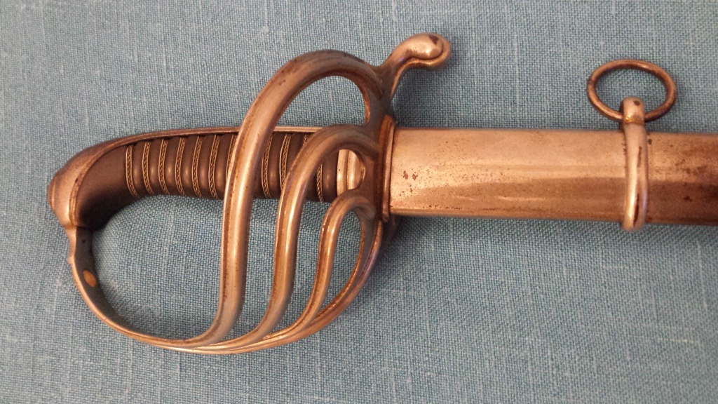 Sabre fantaisie d'officier d'infanterie modèle 1882, pour l'armée d'Afrique 20180912