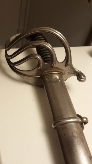 Sabre fantaisie d'officier d'infanterie modèle 1882, pour l'armée d'Afrique 20180922