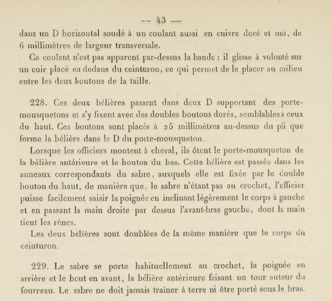 ceinturon de grande tenue fin 19ème 254