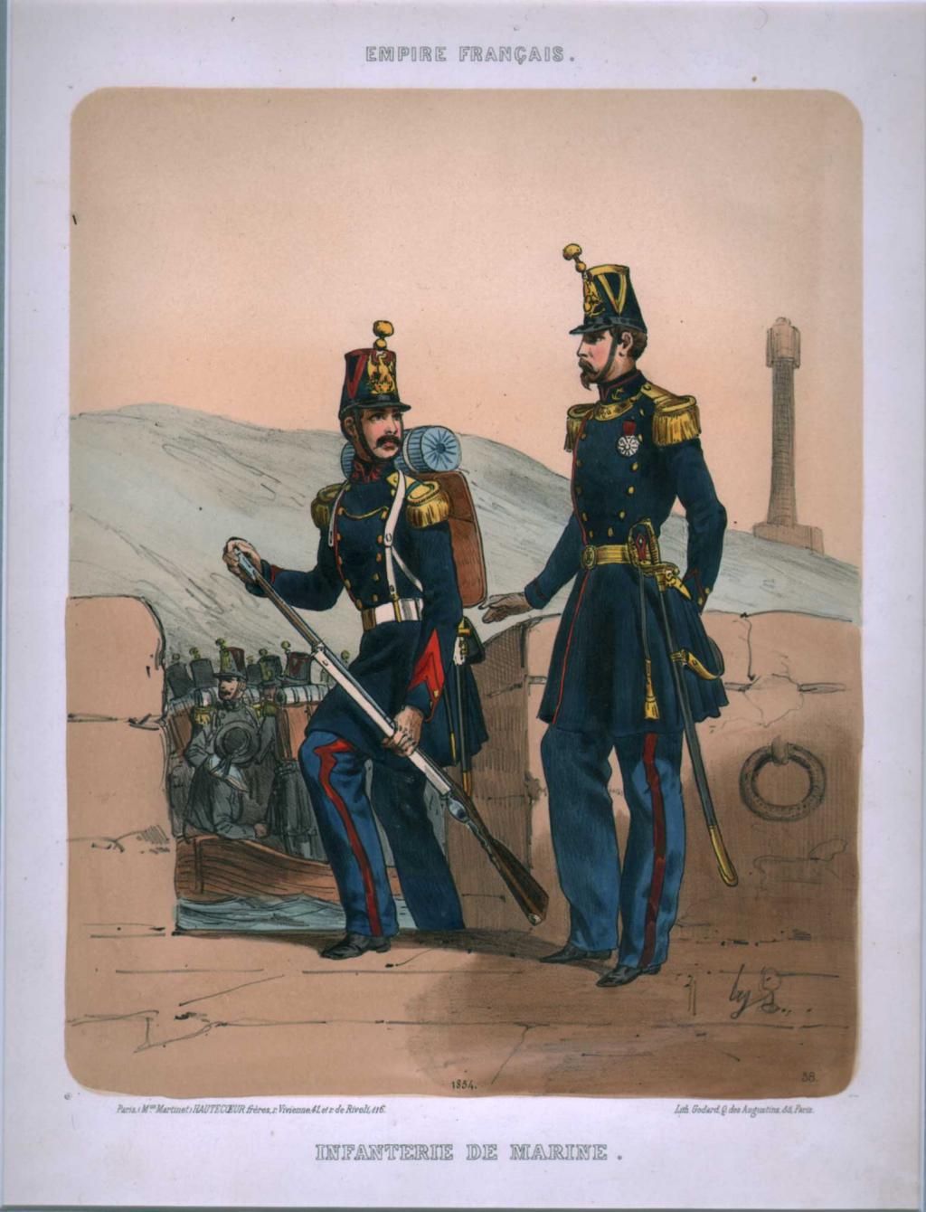 Sabre d'officier subalterne d'infanterie de marine modèle 1856 255